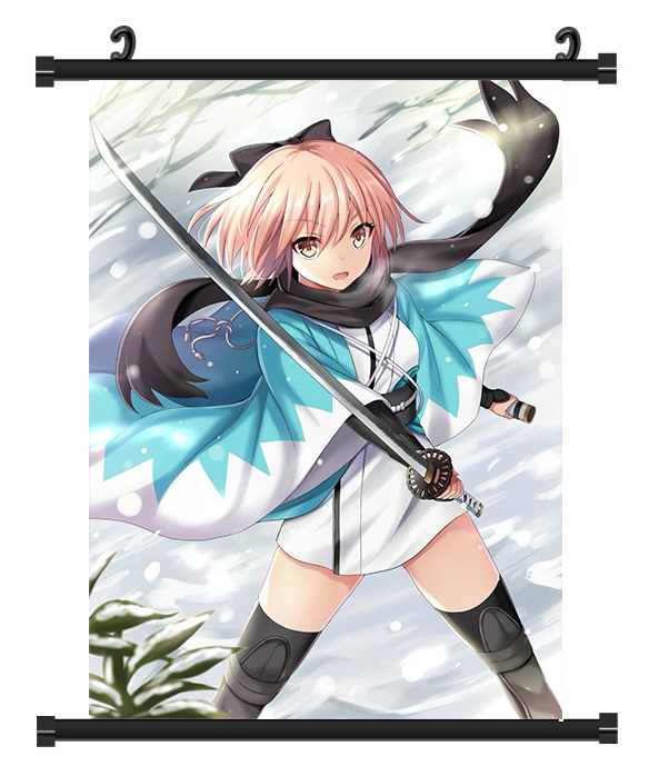 fgo 冠位指定 fgo挂画海报  冲田总司挂画冲田总司海报