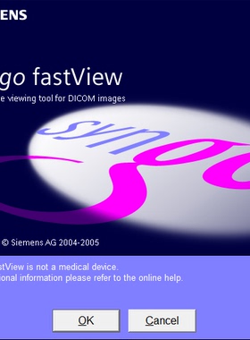 医学DICOM查看阅片动画测量软件西门子Siemens syngo fastView