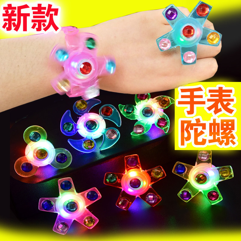 创意夜市发光小玩具 新款陀螺玩具儿童 发光戒指手环地摊货源批发|ruв категории игрушка/коляска/головоломка/блоки/модель, электронный/сила/надувной/хитрые игрушки, светящиеся игрушки - от Buy2taobao.com для оказания профессиональной услуги покупки агента Taobao