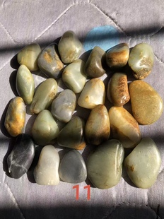 正品新疆和田玉籽料原石 挂件手把件玩料雕刻 原皮原籽无修无二上