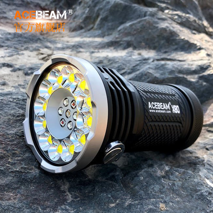 ACEBEAM X80-GT 32500流明泛光强光探索手电筒 可乐罐尺寸在类目 户外/登山/野营/旅行用品, 户外照明, 手电筒中 - 来自Buy2taobao.com提供专业的淘宝代购服务