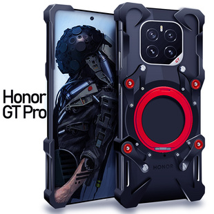 鐵框x30磁吸x40GT磁吸保護套 適用于honor榮耀X60Pro機械旋轉支架x70i手機殼x60GTPro指環x50金屬無邊框x50i