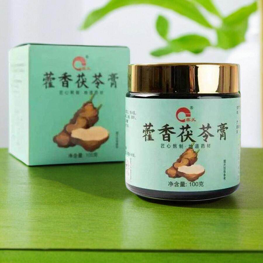 藿香茯苓膏薏苡仁芡实白扁豆赤小豆荷叶蜂蜜膏100g