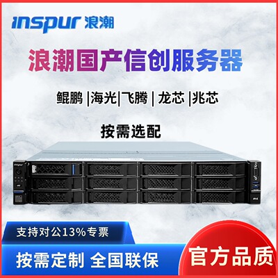 浪潮国产芯片信创服务器/鲲鹏920/海光C86/飞腾ARM架构 泰山200