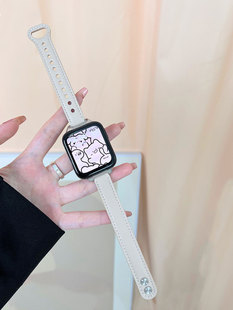 适用oppo手表表带oppo watch4pro新款watchX腕带3/2/1代智能x3运动真皮双钉反扣替换带个性男女生非原装高级
