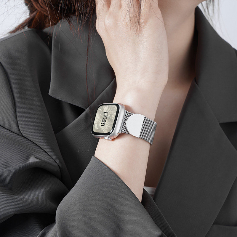 官方同款米兰磁吸AppleWatch表带图片