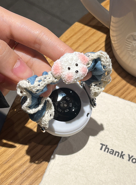 适用于华为手表gt6表带女款运动智能腕带watch5新款GT5/4蕾丝发圈gt6Pro保护套壳3pro荣耀fit秋冬季XL高级感