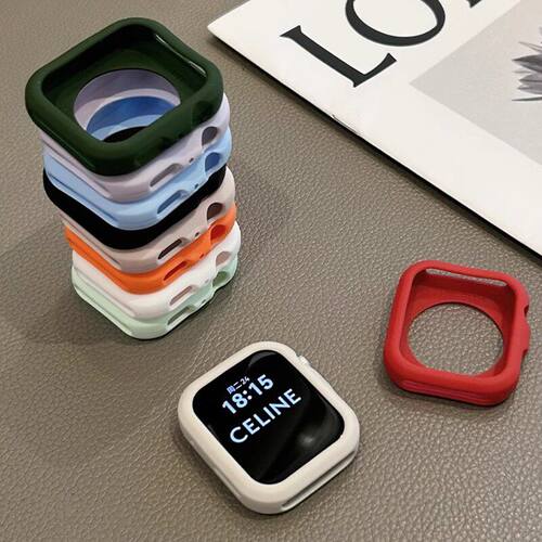 适用华为fit5pro硅胶保护套壳手表watch fit4pro新款FIT3液态全半包软壳女智能运动男防摔刮创意可爱配件夏jw