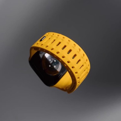 炫戴华为FIT4鲨鱼扣磁吸硅胶表带