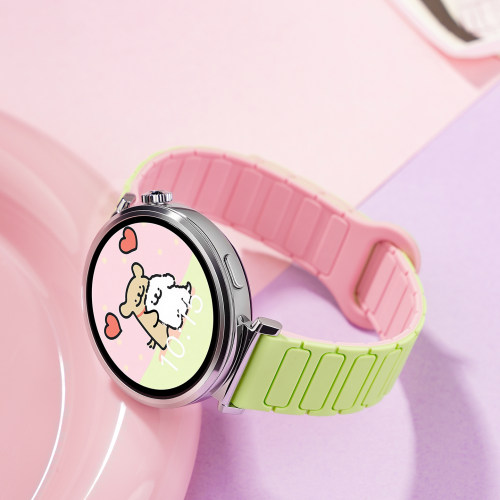 适用华为gt6表带手表watch5系列gt5/4女表watchgt5张婧仪同款女款夏天新款gt3女士gt2磁吸硅胶荣耀4Pro男透气