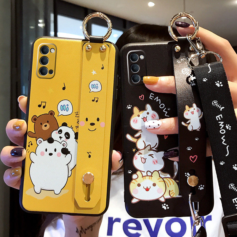 opporeno5手机壳reno5pro保护oppo硅胶套5G腕带挂绳opopreno全包防摔5g软壳女潮opporeon网红por0pp0可爱新款属于什么档次？