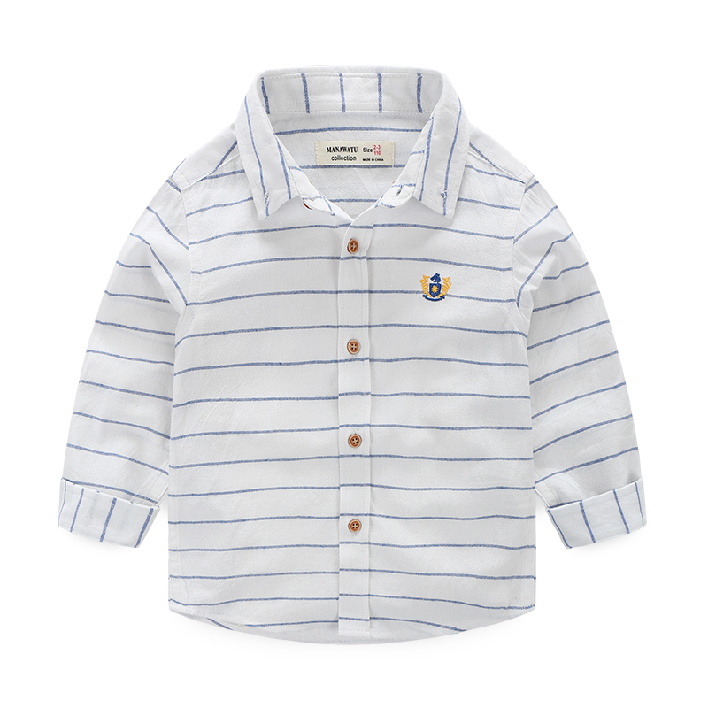 Chemise garcon à manche longue - Ref 2082154 Image 2