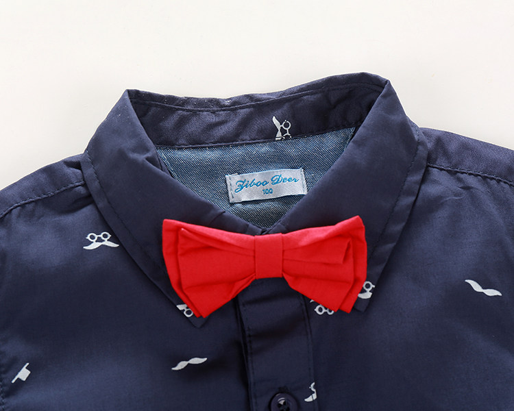 Chemise garcon à manche longue - Ref 2082197 Image 4