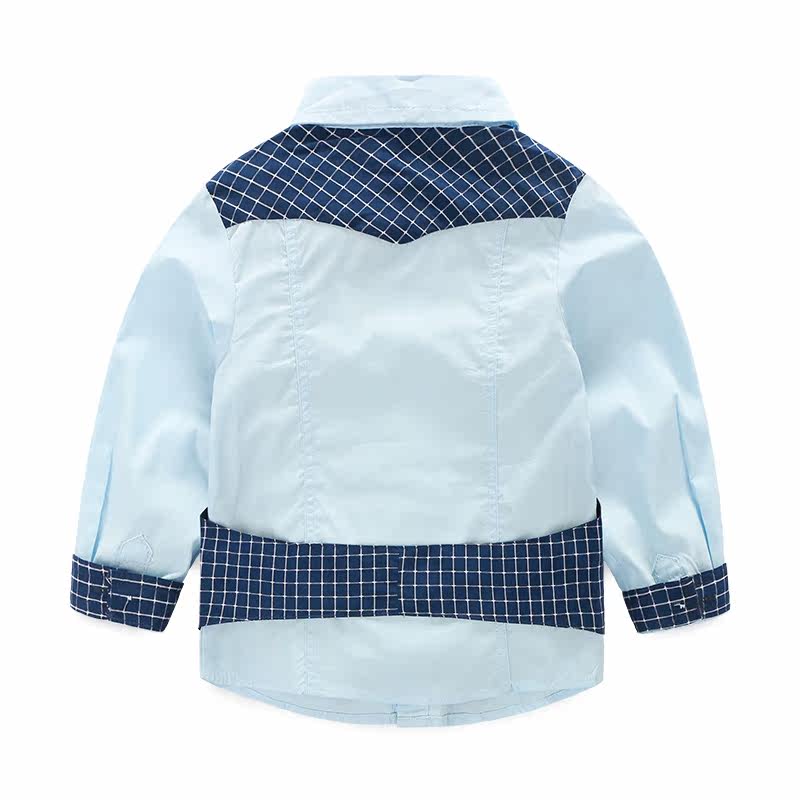 Chemise garcon à manche longue - Ref 2082199 Image 3