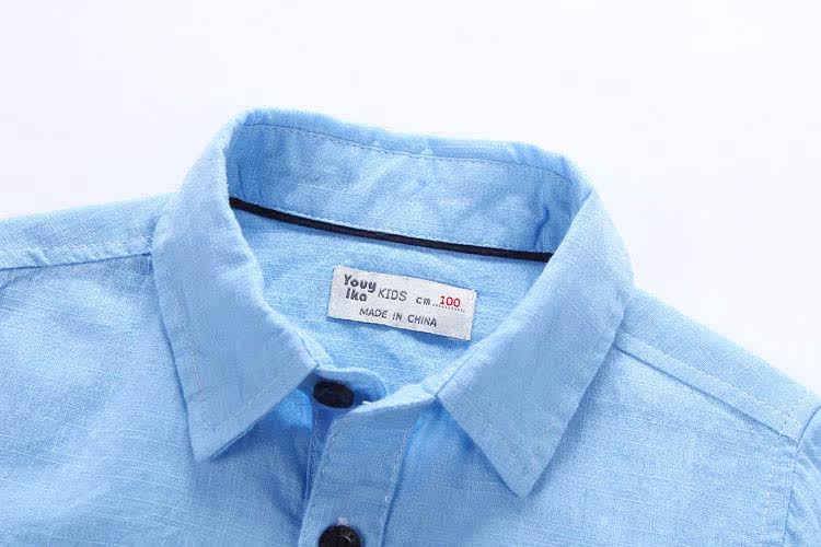 Chemise garcon à manche longue - Ref 2082147 Image 4