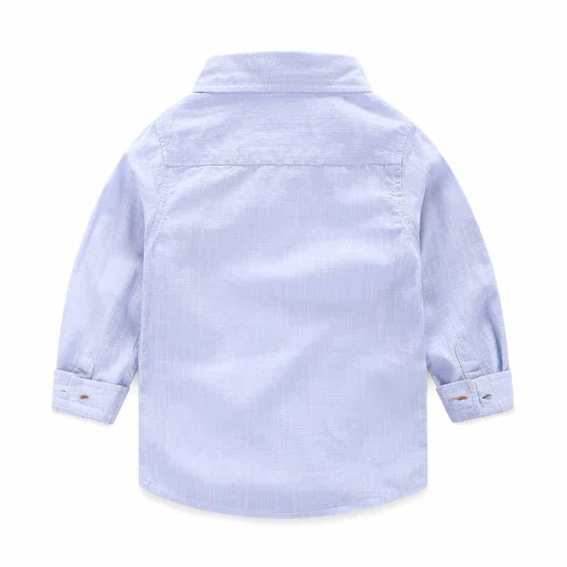 Chemise garcon à manche longue - Ref 2082193 Image 3