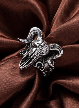 戒指潮流个性复古动物男合金