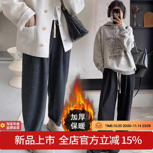 不勒肚子产后可穿卜萝裤 孕妇裤 无托腹秋季 秋冬季 子 子外穿新款