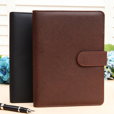 得力文具 得力3151活页本 笔记本 皮面本 记事本210*145mm