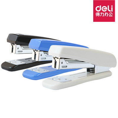 得力0306订书机钉书机订书器