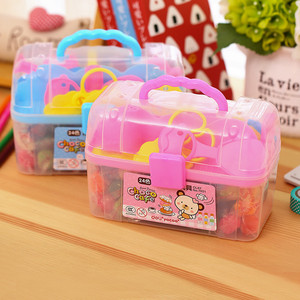 得力7021彩泥 24色橡皮泥 儿童创意彩泥 小学生 内含工具