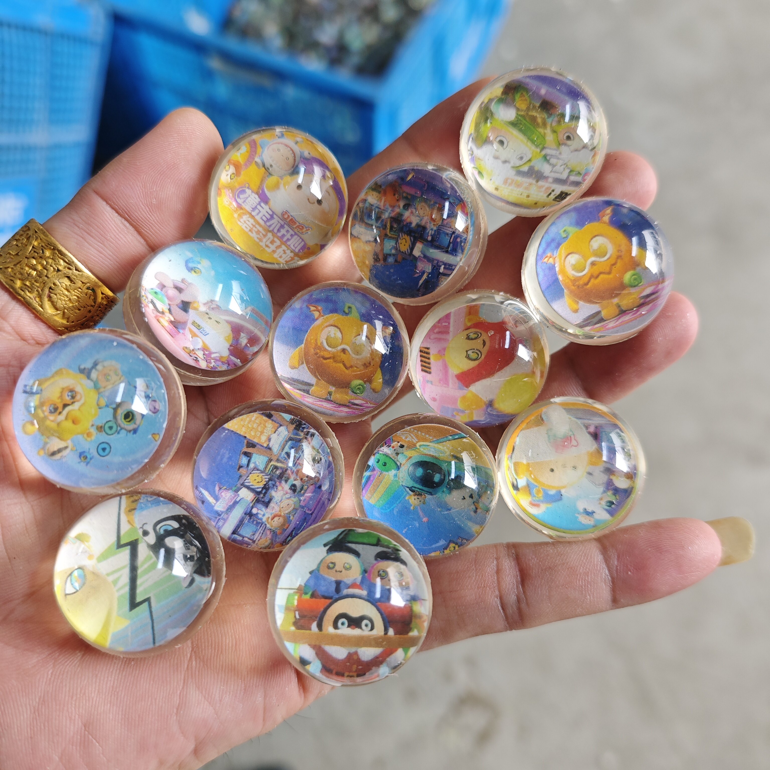 32号弹力球一元扭蛋机弹力球