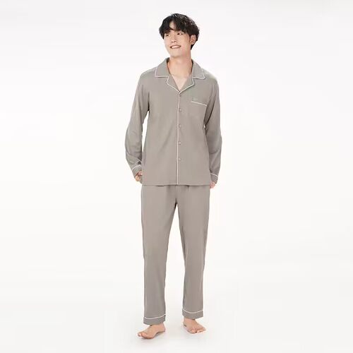 都市丽人男士纯棉睡衣家居服