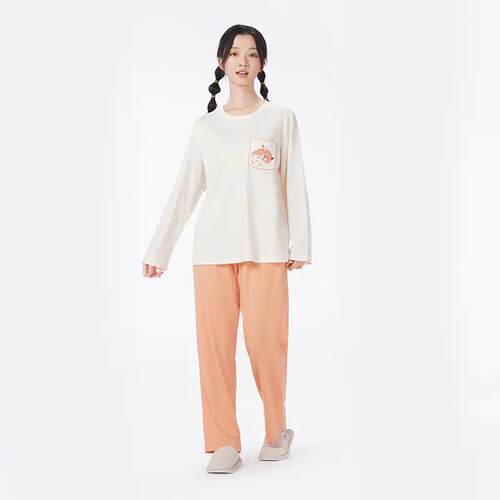 都市丽人女士纯棉家居服套装