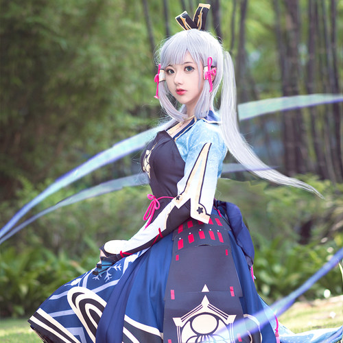 漫菲尔神里绫华cos服原神套装