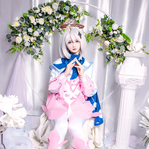 原神cos服 派蒙cos服主角旅行者荧cospaly游戏套装服装女假发现货