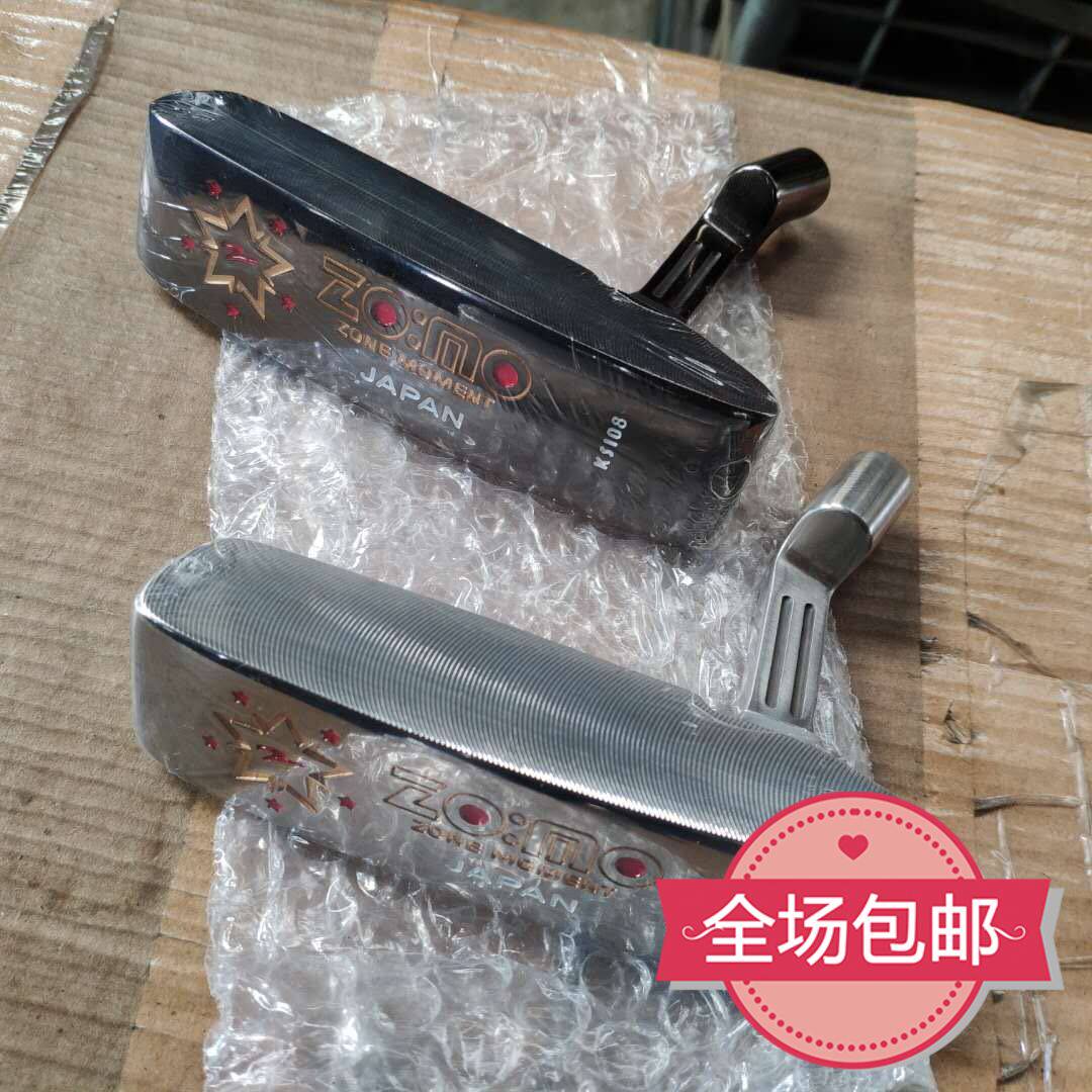 新款高尔夫zomo推杆头431不绣钢材质打击面CNC有黑色白色两款