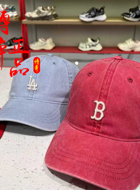 MLB儿童26春季新款男女童立体感刺绣LOGO潮流百搭棒球帽7ACPB066N