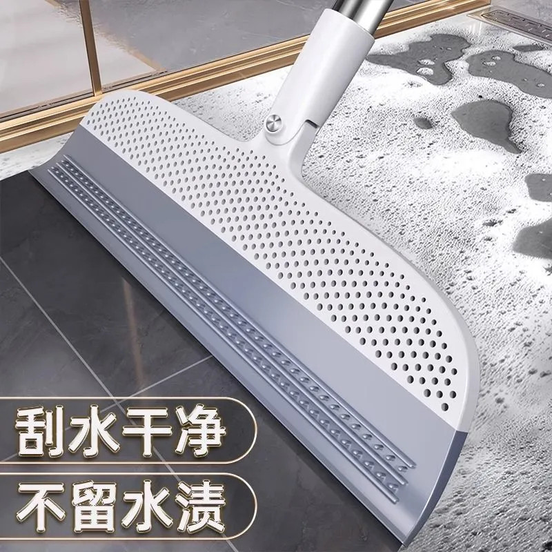 日本魔术硅胶扫把帚家用地板地面刮水神器浴室两用拖把扫头发厕所