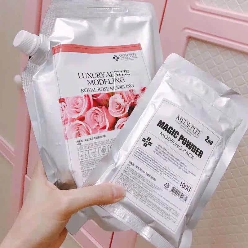 韩国medipeel美蒂菲玫瑰软膜 补水面膜粉 送碗勺 提亮肤色