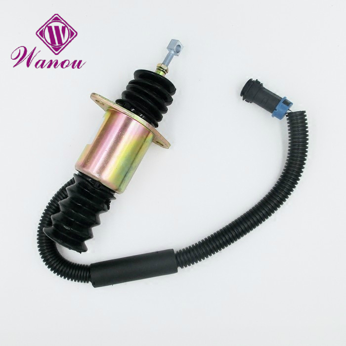 龙工855/855B装载机配件 专用停机电磁阀铁612600180681熄火器