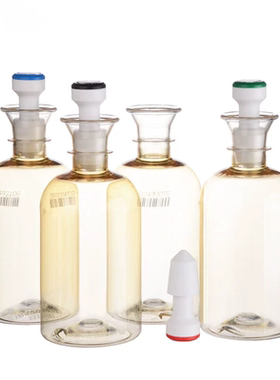 一次性BOD瓶实验塑料污水瓶丙烯酸瓶盖EPA标准双盖溶解氧瓶Envexp