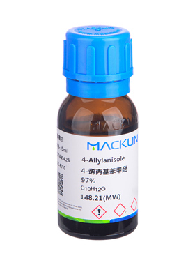 麦克林4-烯丙基本甲醚 Macklin实验室化学试剂 25ml 97% 140-67-0