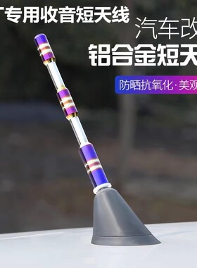 适用于丰田Spade/rumion汽车鲨鱼鳍车载收音机短天线车用附件改装