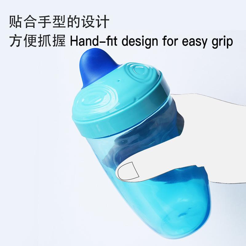 pp大容量防漏婴幼儿卡通鸭嘴水杯 儿童防摔大口径学饮杯母婴用品