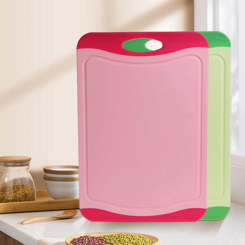 实用礼品乳胶菜板实木砧板防滑好用方形水果案板家用韩国切菜粘板