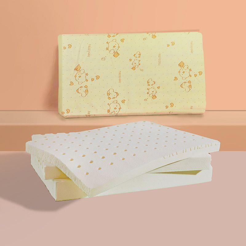 乳胶儿童枕幼儿园新生儿1-6岁宝宝加长枕头薄枕趴趴枕厂货源包邮