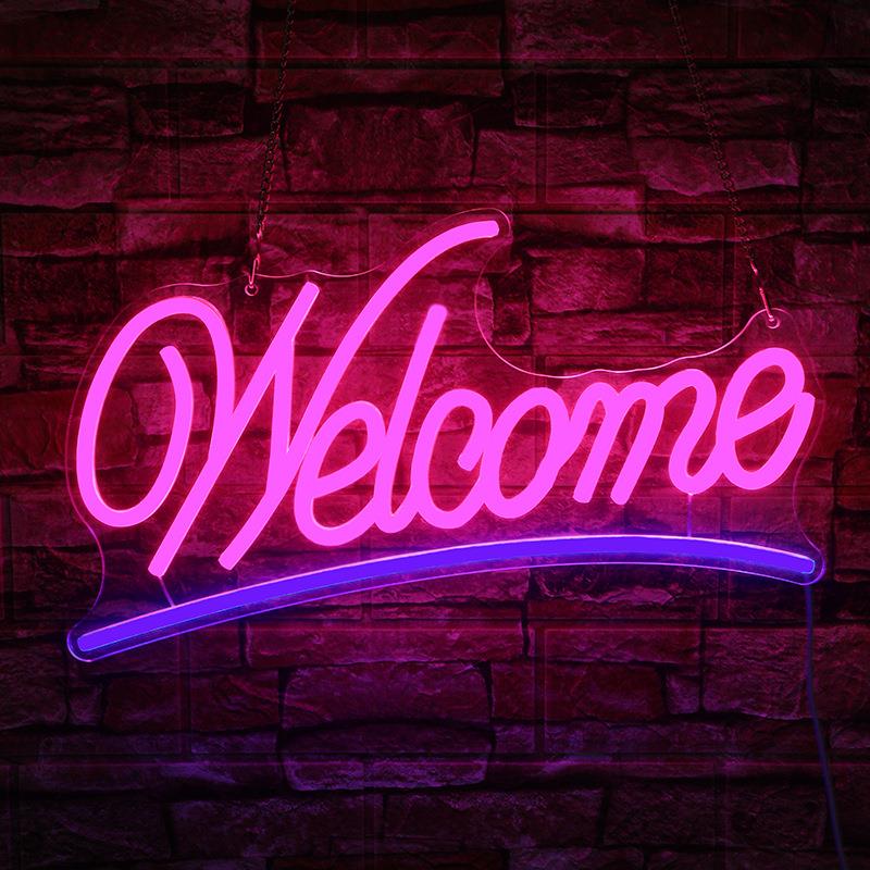 店铺室内酒吧led装饰灯餐厅招牌造型灯定neon亚克力霓虹灯牌制