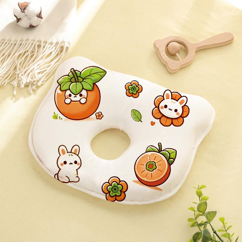 婴儿防偏枕宝宝新生儿透气枕头记忆棉a类定型枕头婴儿0到6个月