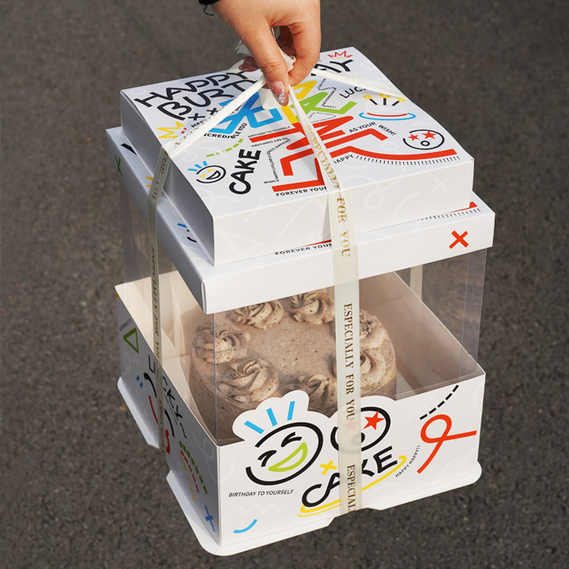 蛋糕盒可定制量大可优