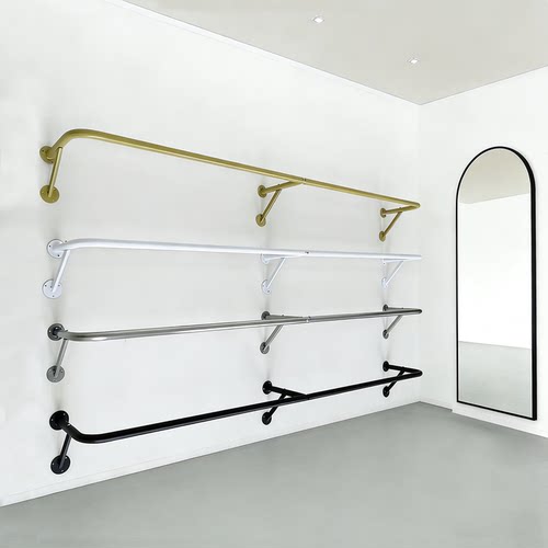 服装店上墙侧挂架男女童装店衣架