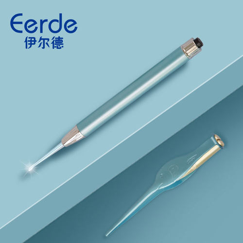 婴儿挖耳勺发光儿童宝宝专用掏耳朵勺神器耳屎可视带灯采耳婴幼儿