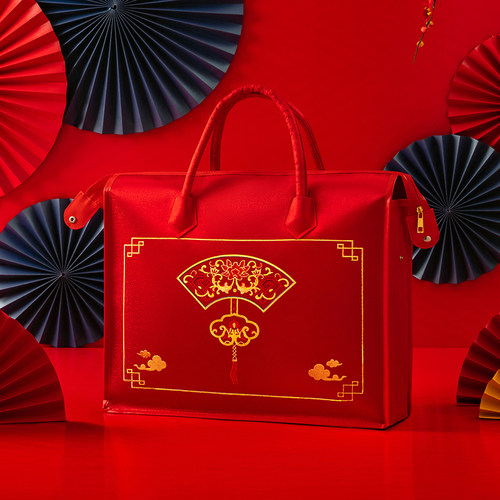 四件套包装袋加厚锦缎牛津布喜庆