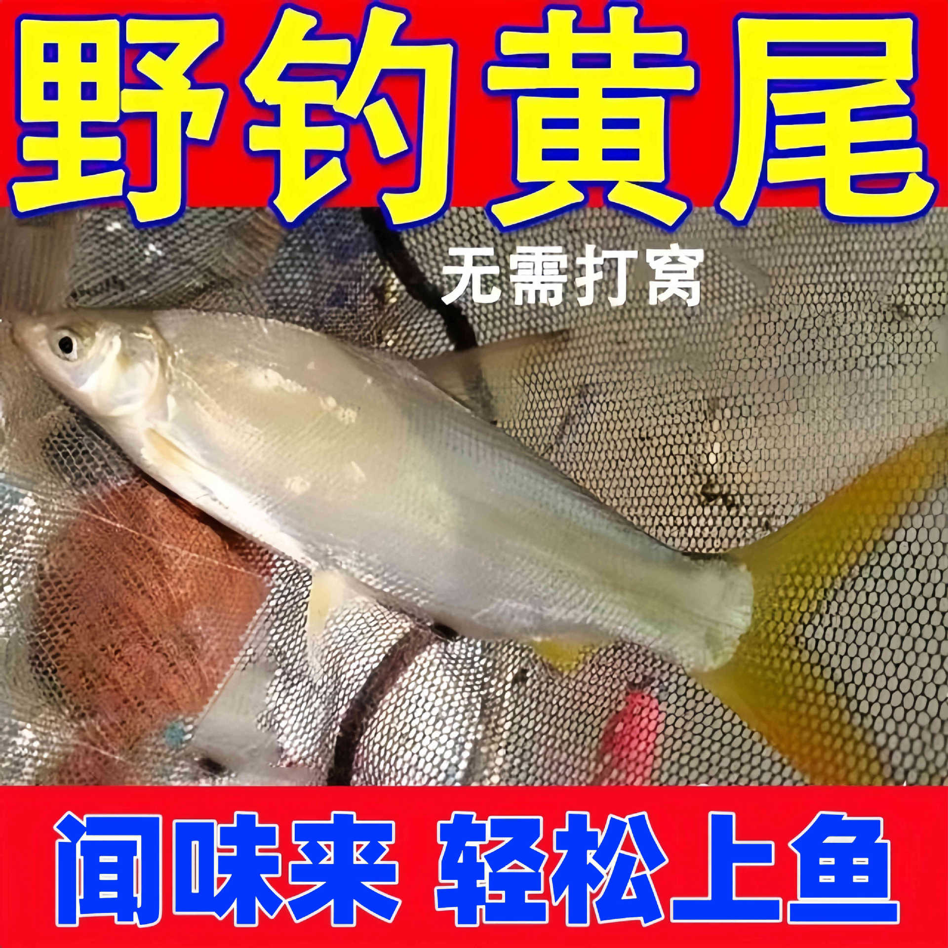 【黄尾专用饵】钓黄尾鱼饵料窝料诱鱼剂野钓翘嘴白条马口鲫鱼鲤鱼