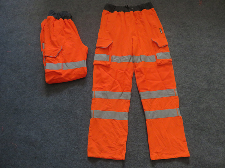 工装制服反光条长裤弹性大