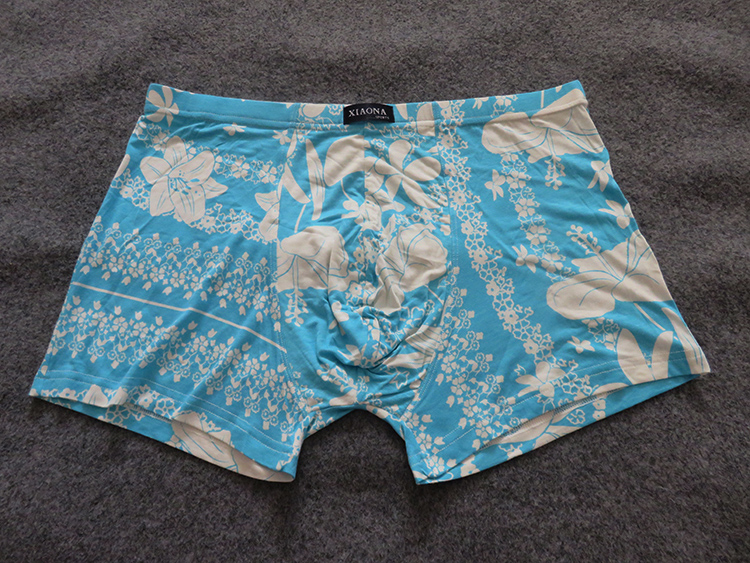 外贸日单男士内裤平角裤莫代尔面料弹性大